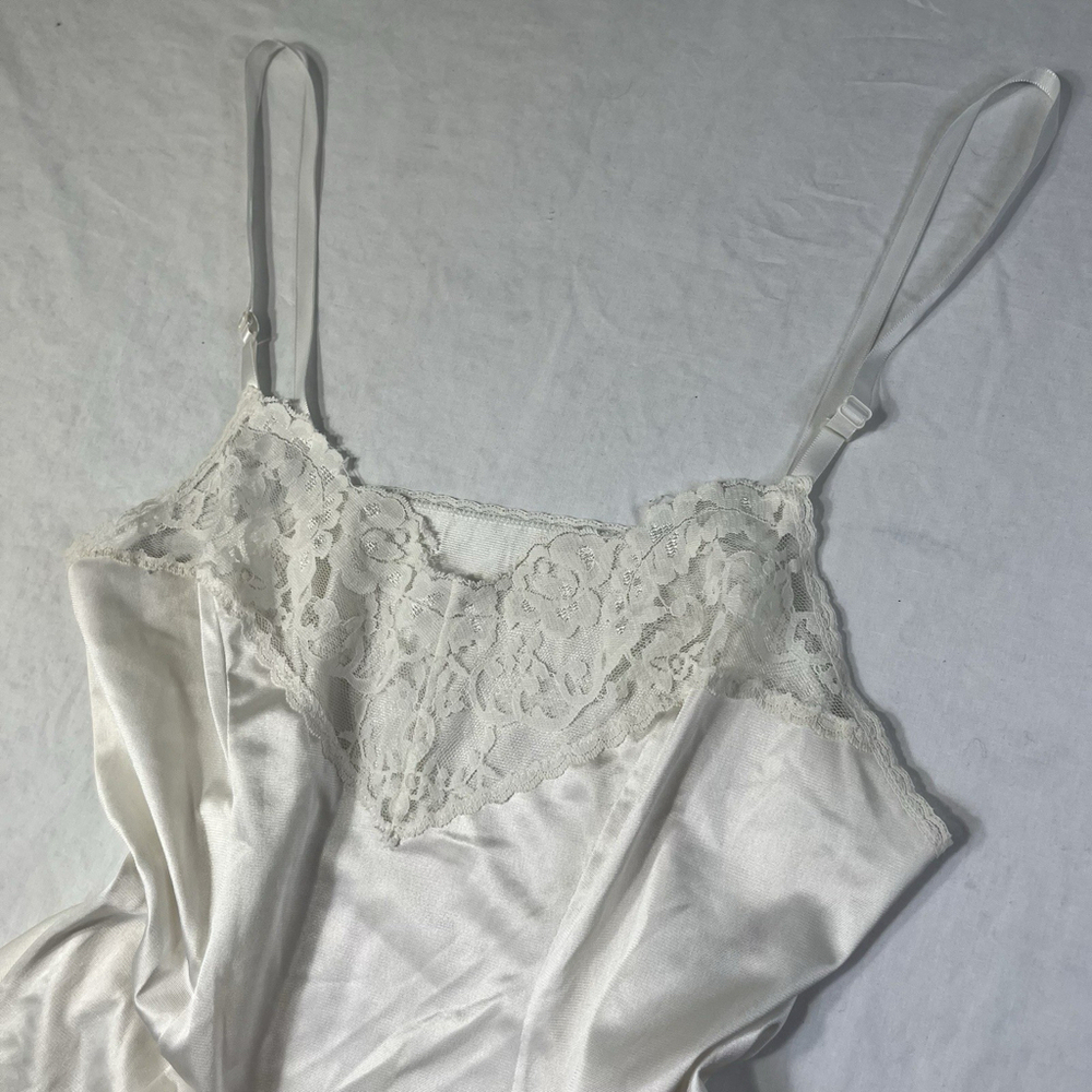 Vintage Coquette Satin Cami Women’s Medium Fairycore Y2K